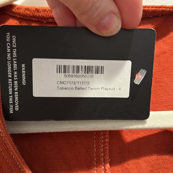 Momokrom denim romper - Picture 4 of 4